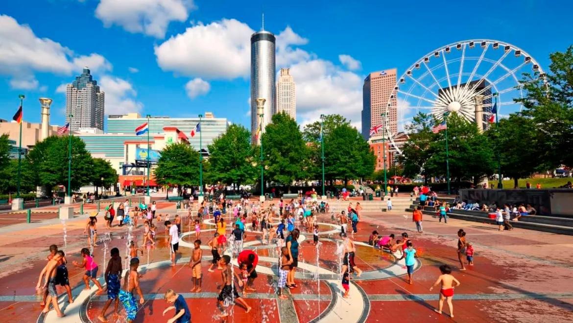 Paradisiacal Piedmont Park Flat Leilighet Atlanta Eksteriør bilde
