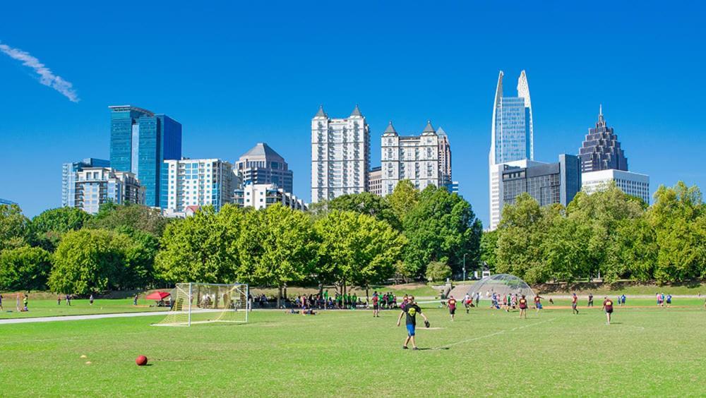 Paradisiacal Piedmont Park Flat Leilighet Atlanta Eksteriør bilde